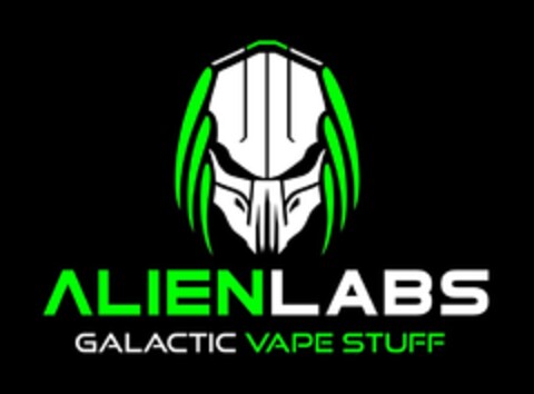 ALIENLABS GALACTIC VAPE STUFF Logo (DPMA, 12/07/2017)