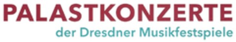 PALASTKONZERTE der Dresdner Musikfestspiele Logo (DPMA, 04/11/2018)