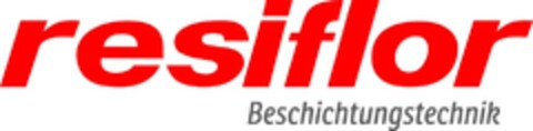 resiflor Beschichtungsrechnik Logo (DPMA, 15.06.2018)