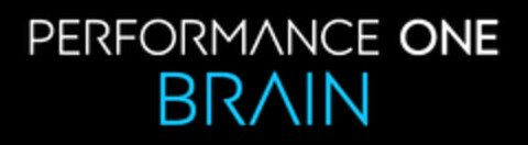 PERFORMANCE ONE BRAIN Logo (DPMA, 05.03.2021)