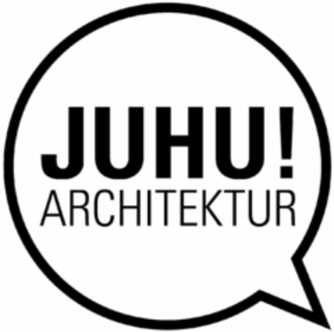 JUHU! ARCHITEKTUR Logo (DPMA, 03.02.2023)