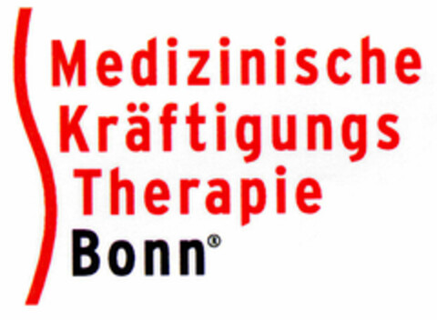 Medizinische Kräftigungs Therapie Bonn Logo (DPMA, 04.04.2002)