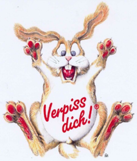 Verpiss dich! Logo (DPMA, 03.02.2003)