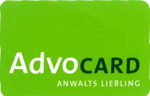 AdvoCARD ANWALTS LIEBLING Logo (DPMA, 16.03.2005)