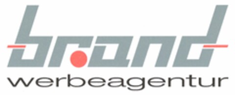 brand werbeagentur Logo (DPMA, 25.08.2006)