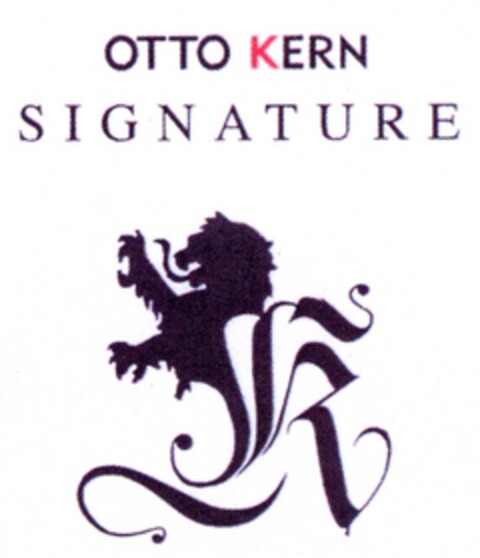 OTTO KERN SIGNATURE Logo (DPMA, 05.06.2007)