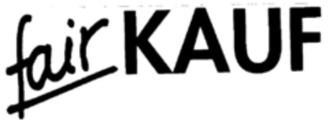 fairKAUF Logo (DPMA, 02/17/1995)