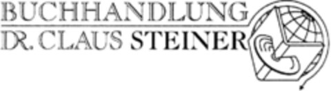 BUCHHANDLUNG DR. CLAUS STEINER Logo (DPMA, 24.05.1995)