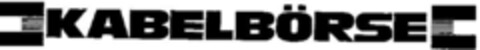 KABELBÖRSE Logo (DPMA, 29.12.1995)