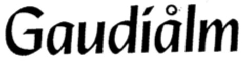 Gaudialm Logo (DPMA, 27.04.1998)