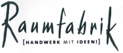 Raumfabrik Logo (DPMA, 19.02.1999)