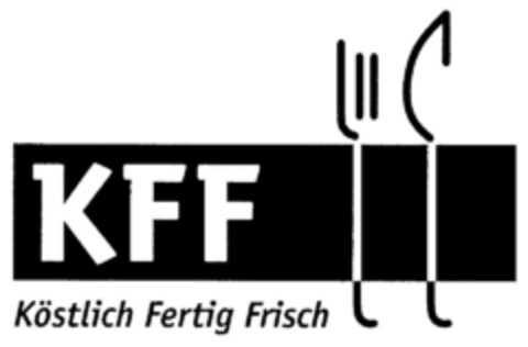 KFF Köstlich Fertig Frisch Logo (DPMA, 06/15/1999)