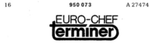 EURO-CHEF terminer Logo (DPMA, 12.11.1975)