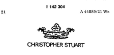 CHRISTOPHER STUART Logo (DPMA, 12.07.1988)