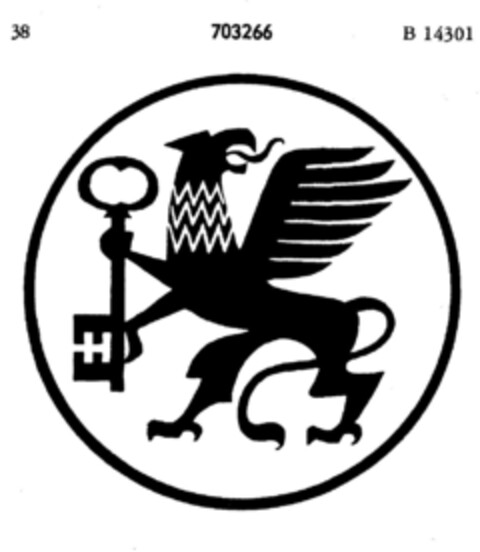 703266 Logo (DPMA, 19.07.1956)