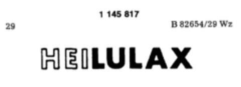 HEILULAX Logo (DPMA, 07.09.1987)