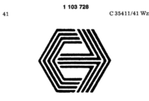 1103728 Logo (DPMA, 29.07.1986)