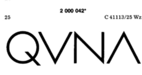 QVNA Logo (DPMA, 25.10.1990)