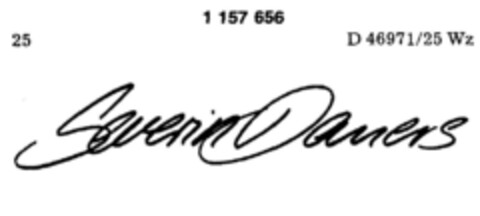 Severin Daners Logo (DPMA, 29.08.1989)
