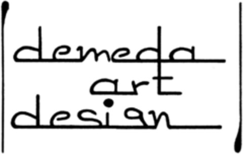 DEMEDA ART DESIGN Logo (DPMA, 29.11.1990)