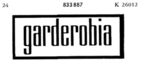 garderobia Logo (DPMA, 01.06.1966)