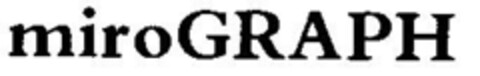 miroGRAPH Logo (DPMA, 12.05.1987)