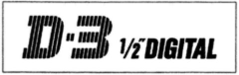 D-3 1/2 DIGITAL Logo (DPMA, 02/05/1992)