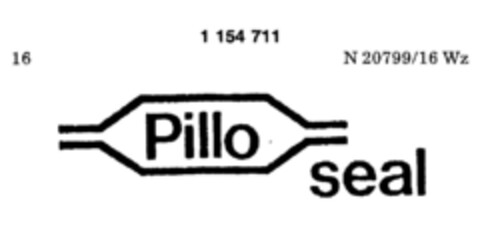 Pillo seal Logo (DPMA, 31.01.1987)