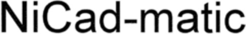 NiCad-matic Logo (DPMA, 04.12.1992)