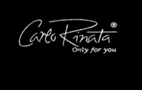 Carlo Rinata only for you Logo (DPMA, 20.03.1992)