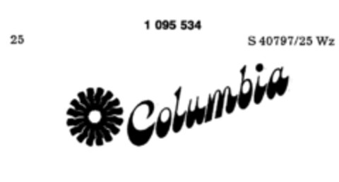 Columbia Logo (DPMA, 08/17/1984)