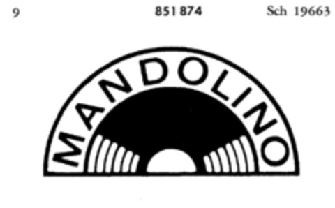 MANDOLINO Logo (DPMA, 08.03.1967)