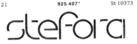 stefora Logo (DPMA, 31.05.1974)