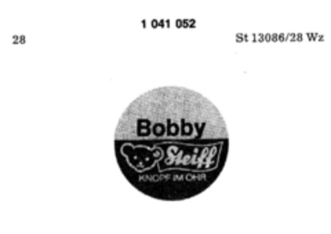 Bobby Steiff KNOPF IM OHR Logo (DPMA, 06.05.1982)