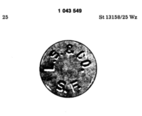 LS.&CO. S.F. Logo (DPMA, 30.07.1982)