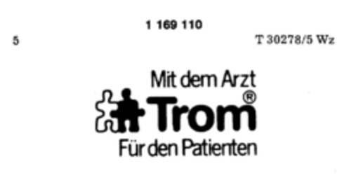 Mit dem Arzt Trom Für den Patienten Logo (DPMA, 27.03.1990)