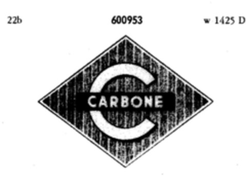 CARBONE Logo (DPMA, 01.10.1948)