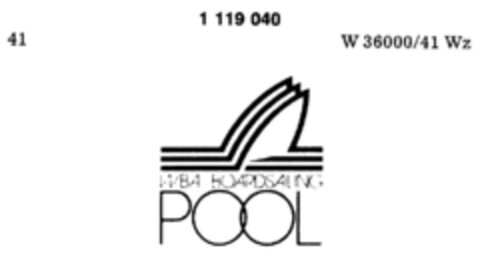 WBA BOARDSAILING POOL Logo (DPMA, 15.03.1986)