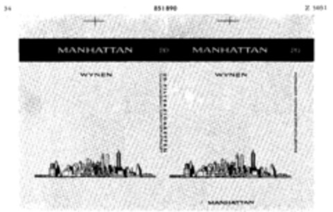 MANHATTAN WYNEN Logo (DPMA, 30.09.1967)