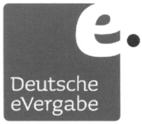 Deutsche eVergabe Logo (DPMA, 29.08.2008)