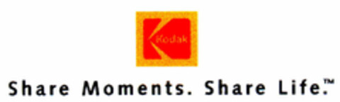 Kodak Share Moments. Share Life. Logo (DPMA, 14.01.2002)