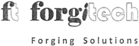 ft forgitech Forging Solutions Logo (DPMA, 02/07/2011)