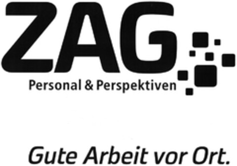 ZAG Personal & Perspektiven Gute Arbeit vor Ort. Logo (DPMA, 23.03.2012)