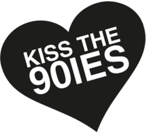 KISS THE 90IES Logo (DPMA, 08.03.2016)
