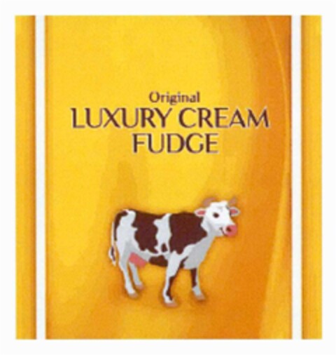 Original LUXURY CREAM FUDGE Logo (DPMA, 07.10.2017)