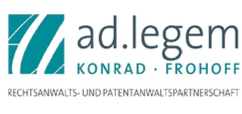 ad.legem KONRAD · FROHOFF Logo (DPMA, 09.10.2017)