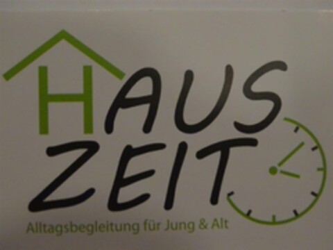 HAUSZEIT Alltagsbegleitung für Jung & Alt Logo (DPMA, 04.12.2017)