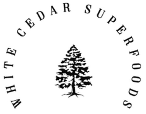 WHITE CEDAR SUPERFOODS Logo (DPMA, 13.04.2018)