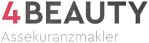 4BEAUTY Assekuranzmakler Logo (DPMA, 12/08/2020)