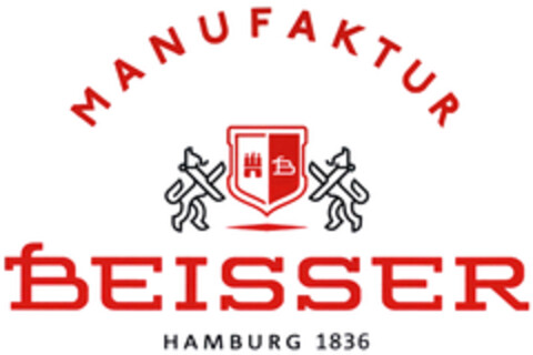 MANUFAKTUR BEISSER HAMBURG 1836 Logo (DPMA, 01/25/2021)